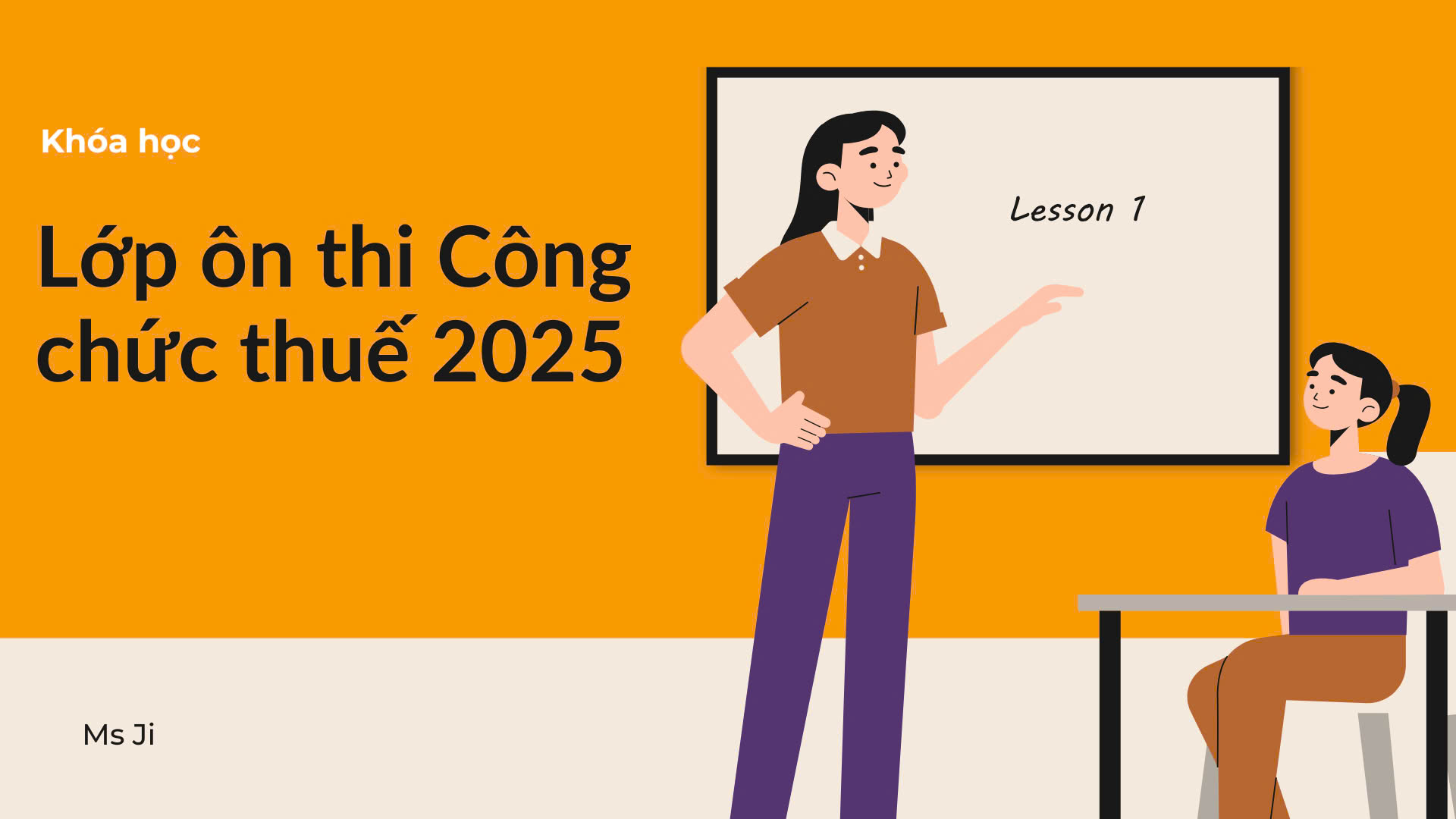 Khóa Ôn thi Công chức Thuế 2025 Cơ bản-Nâng cao (trực tiếp qua Zoom có trợ giảng)
